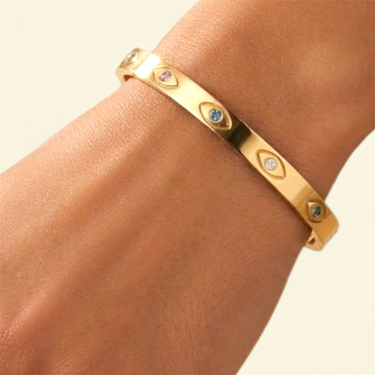 PULSERA OJITOS LINDOS