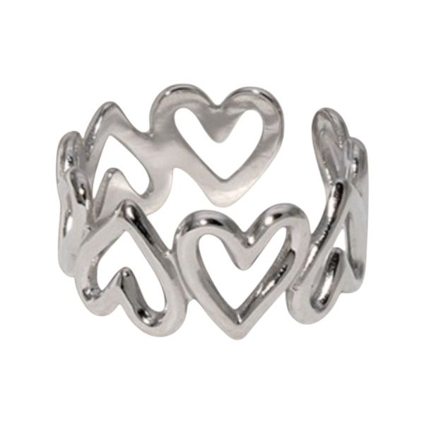 ANILLO LOVE PLATEADO